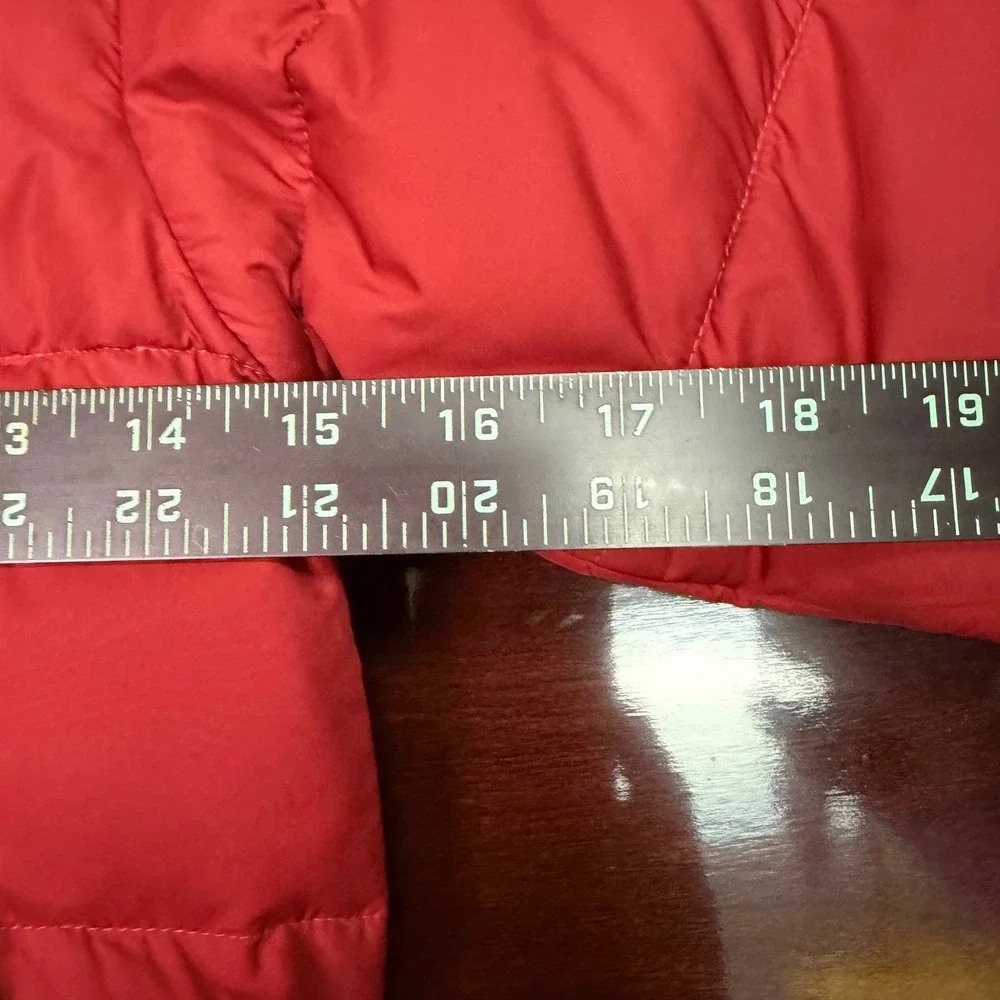 Polo Ralph Lauren Kids Red Puffer Jacket Detachable Hood Size 2 2T Coat